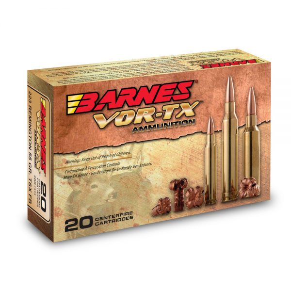 BARNES VORTX .223 55gr TSX