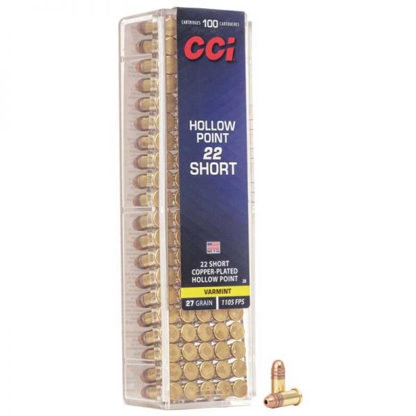 CCI .22 SHORT HP