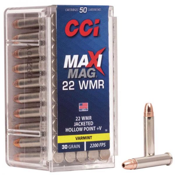 CCI MAXI-MAG+V .22 MAG /BRICK