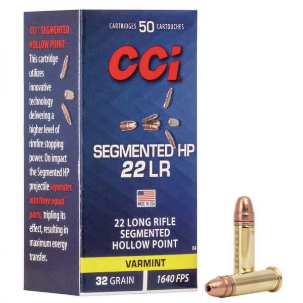 CCI SEGMENTED HP .22 LR/BRI