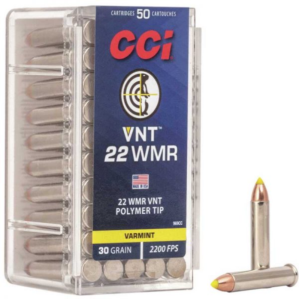 CCI VNT .22 WMR