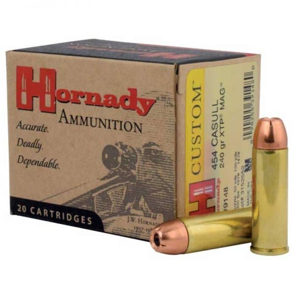 HORNADY .454 CASULL 240gr.XTP